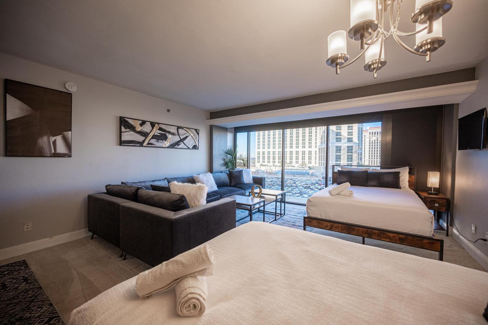 Iconic Vegas Views - 6 Comfy Beds, No Resort Fees, Center Strip! Las Vegas Esterno foto